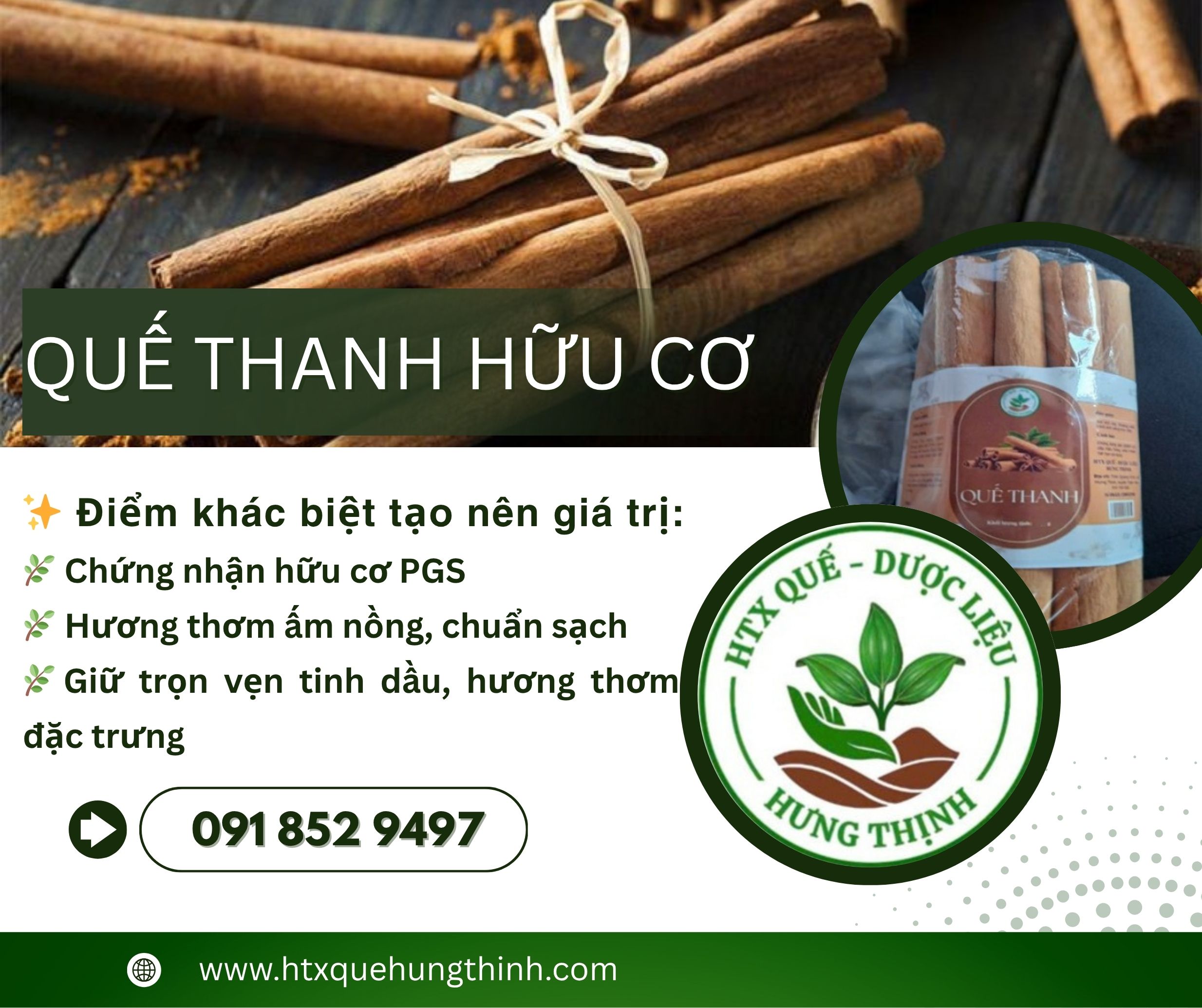HTX Quế Dược liệu Hưng Thịnh